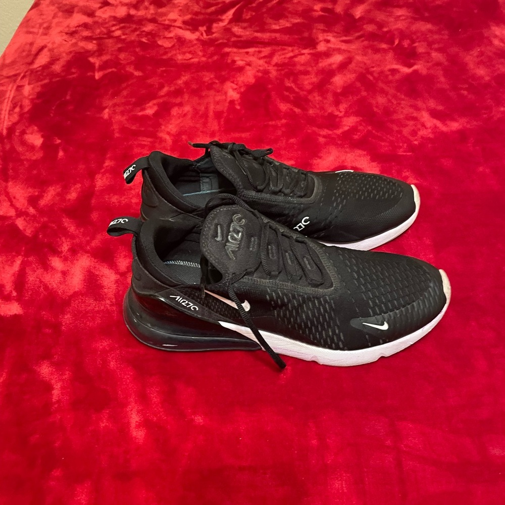 Nike Air Max Men's Black and White Sneakers size 15 men